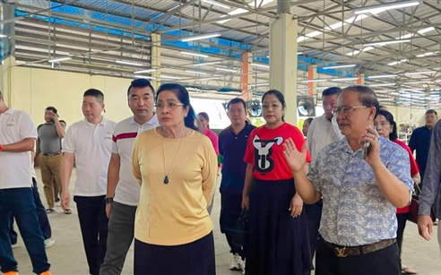 标准化+智能化：柬埔寨洪西娜勋爵点赞BET9九州app网址源龙眼产业发展模式